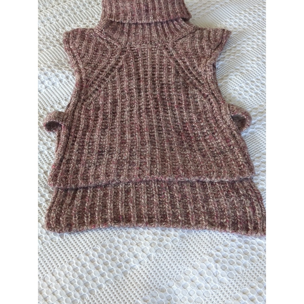 Isabel Marant Meggy Turtleneck Sweater Vest Multicolor Sz 6 Medium 38 - Picture 7 of 16